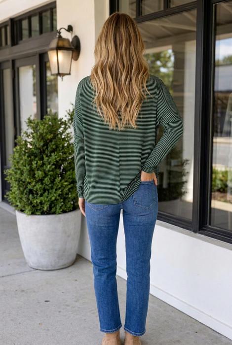 Clare Casual Top Long Sleeve Top