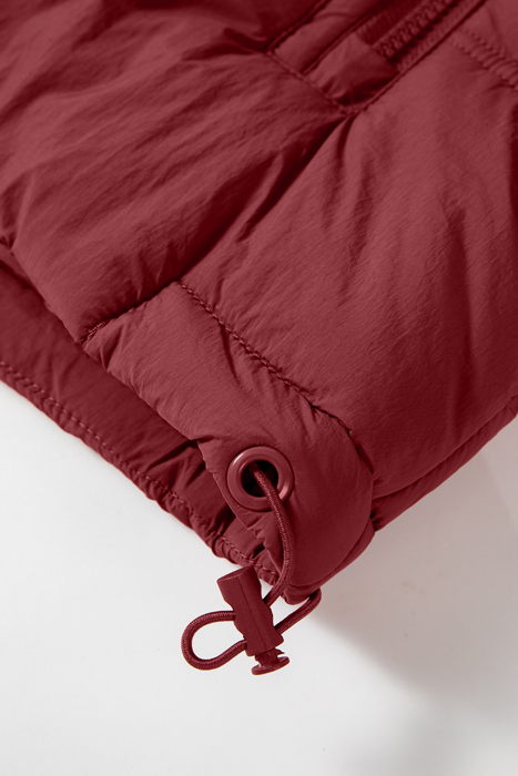 Clare Side Hooded Puffer Vest