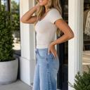  Clementine Gathering Flare Leg Jeans