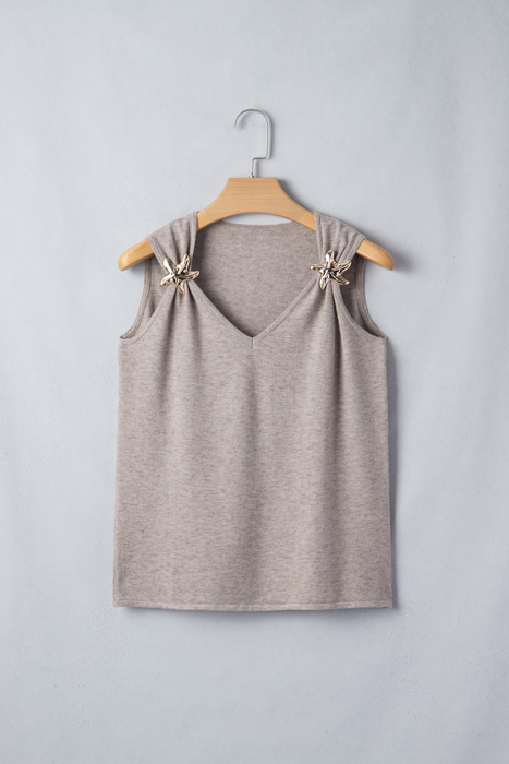 Clementine Metal Star Detail Sweater