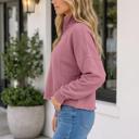  Colette Fushia Zipped Pullover