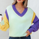  Colette Knitted Drop Shoulder Sweater