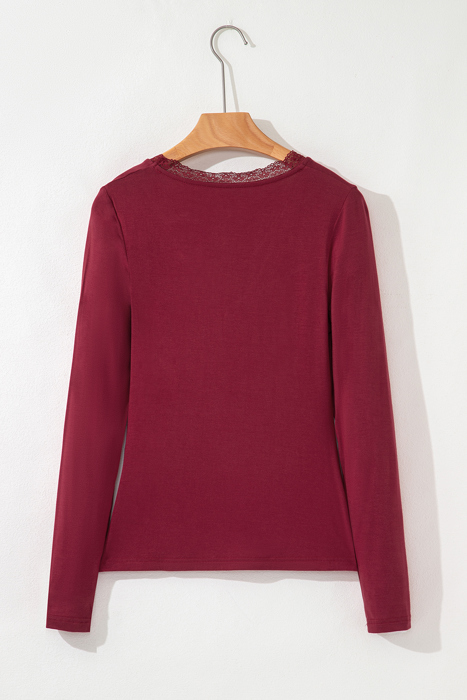 Collins Sleeve T Shirt Long Sleeve Top