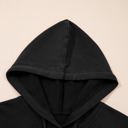  Cynthiah Sleeve Drawstring Hooded Sweatshirt