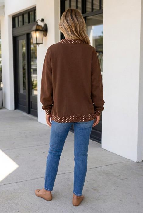 Cynthiya High Western Baggy Pullover