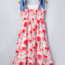  Dahlia Straps High Waist Dress