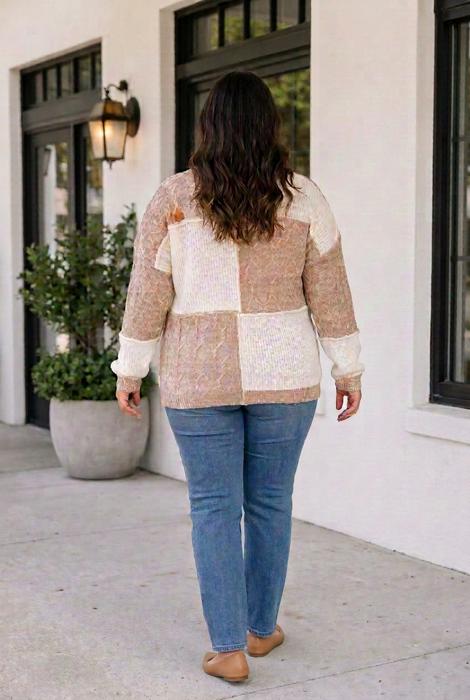 Dakota Loose Fit Sweater Long Sleeve PLUS Top
