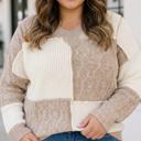  Dakota Loose Fit Sweater Long Sleeve PLUS Top