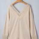  Dakota Patchwork Pullover top Long Sleeve Top