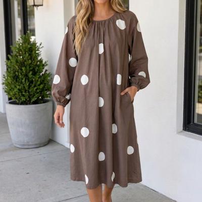Danah Long Sleeve Midi Dress