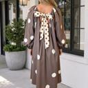  Danah Long Sleeve Midi Dress
