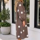  Danah Long Sleeve Midi Dress