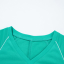  Dani Colorblock Trim Pullover Top