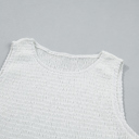  Danielle Smocked Lace Peplum Top