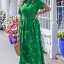  Davina Ruffle Hem Maxi Dress