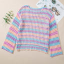  Della Open Knit Sweater Beach Cover Up