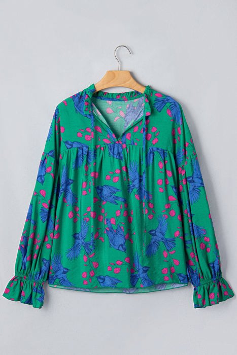 Diane Half Sleeve Shift Blouse