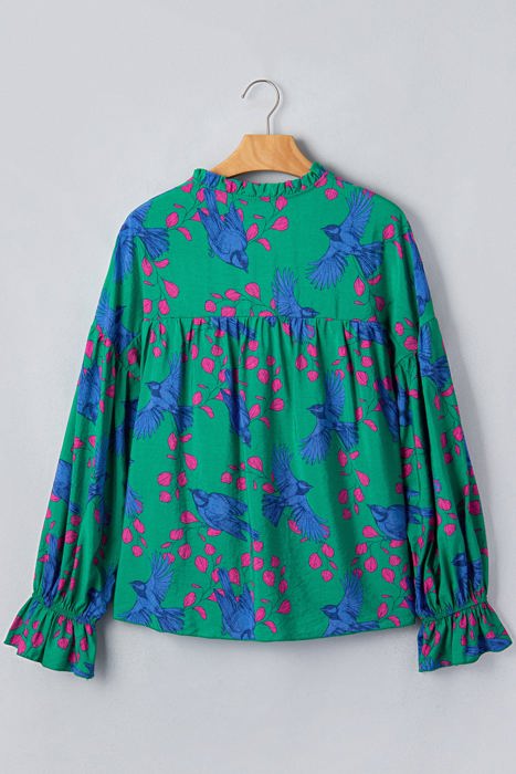 Diane Half Sleeve Shift Blouse