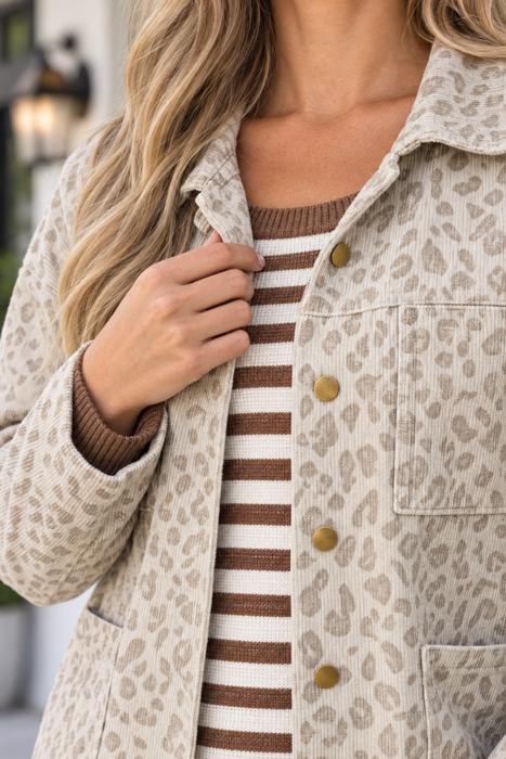 Dixie Regular Fit Jacket Long Sleeve Top