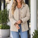 Khaki Medium Dixie Regular Fit Jacket Long Sleeve Top