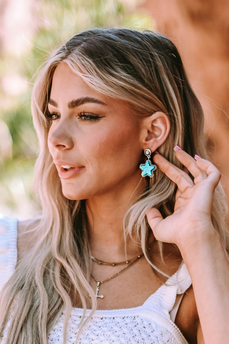 Drew antique Studded Western Earrings
