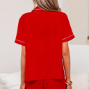  Elaina Silky 2pcs Pajama Set
