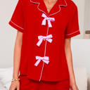  Elaina Silky 2pcs Pajama Set