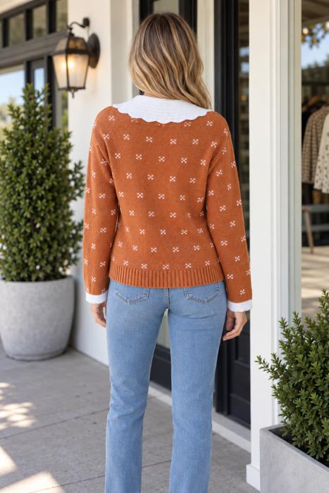 Elena Long Sleeve Knitwear Cardigan