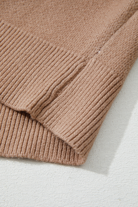 Eliana Block Knit Baggy Sweater
