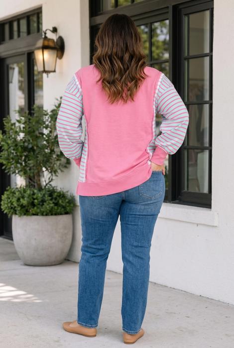 Eliana Long Sleeve Tunic PLUS Sweatshirt