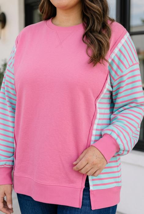 Eliana Long Sleeve Tunic PLUS Sweatshirt