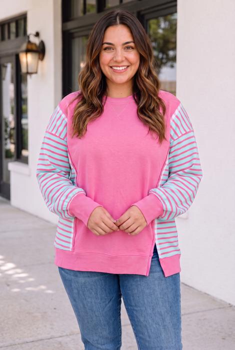Eliana Long Sleeve Tunic PLUS Sweatshirt
