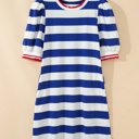  Eliana Sleeve Shift Mini Dress