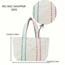  Elianna Detail Canvas tote Bag