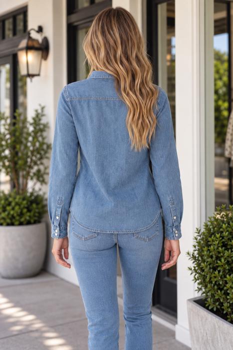 Elin Long Sleeve Shirt Long Sleeve Top