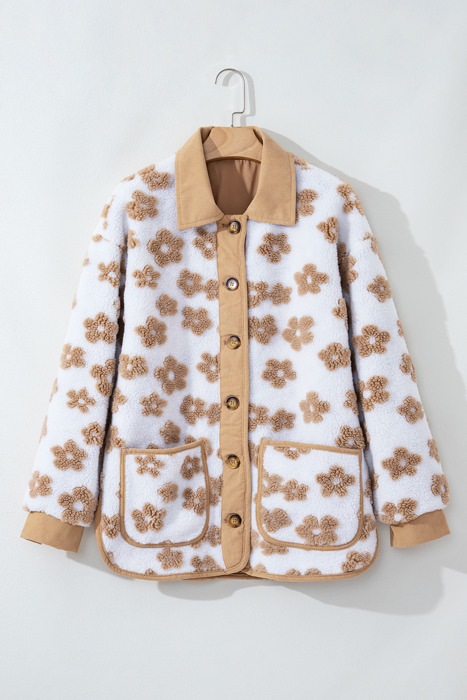 Elisa Pattern Up Fleece Jacket