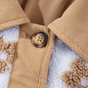  Elisa Pattern Up Fleece Jacket