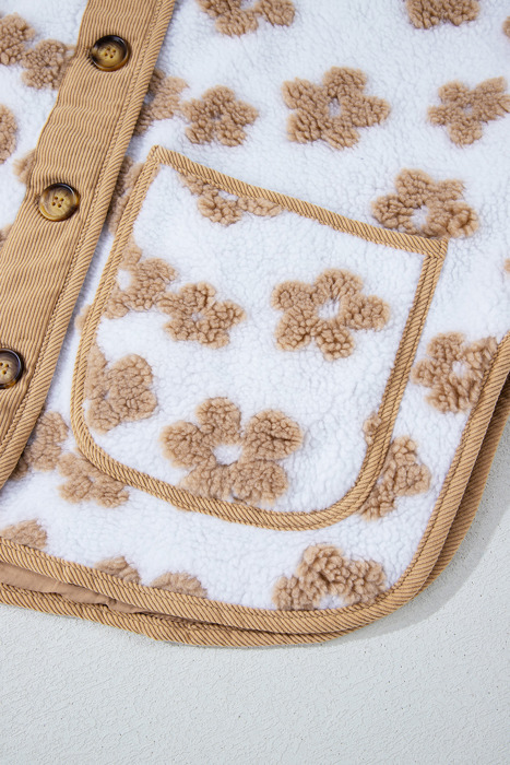Elisa Pattern Up Fleece Jacket