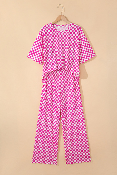 Elisa Print Half Sleeve Lounge Set