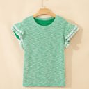  Elisabeth Ruffled Short Sleeve Blouse