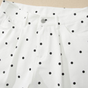  Elise Embroidered Scallop Hem Shorts