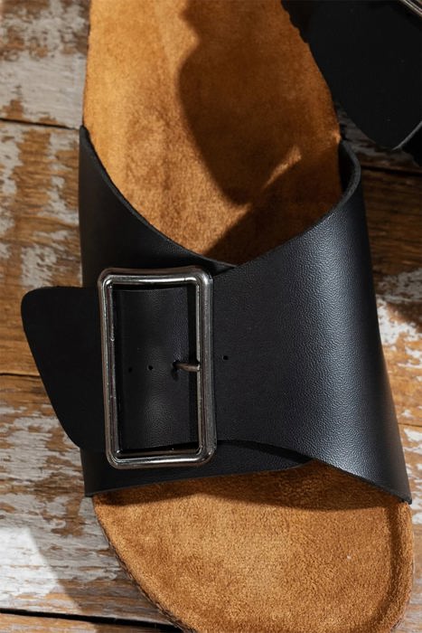 Eliza Strap Flat Slippers