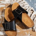  Eliza Strap Flat Slippers