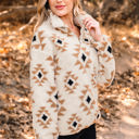  Elizy Quarter Zip Collar Sweatshirt