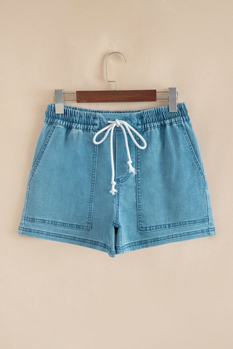 Elle Elastic Waistband Shorts