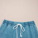  Elle Elastic Waistband Shorts