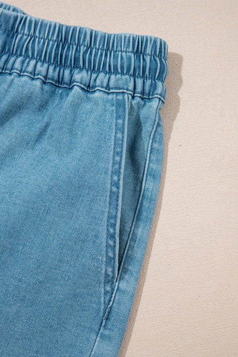 Elle Elastic Waistband Shorts