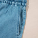  Elle Elastic Waistband Shorts