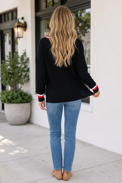 Ellia Drop Shoulder Sweater