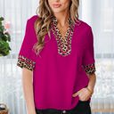  Elliana Trim Short Sleeve Blouse